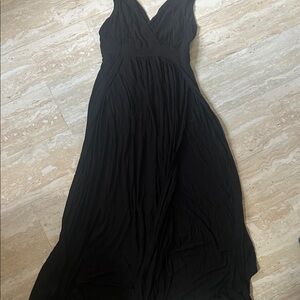 SHEIN Black Sleeveless Maxi Dress